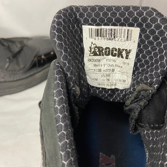 Rocky Code Blue Men's 5" Sport Public Service Boots - Size 8M - Picture 6 of 9